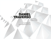 Tablet Screenshot of danieltraverso.com